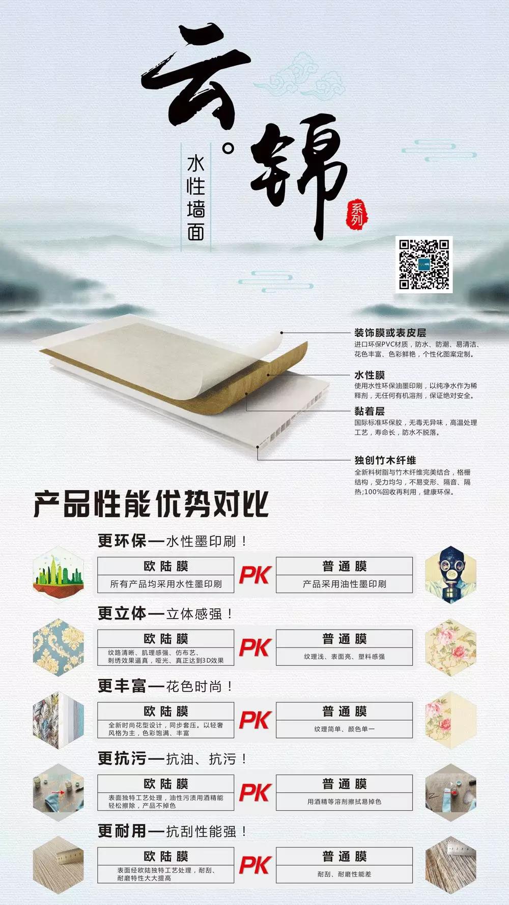 【新品上市】云錦水性集成墻面，硬核實力，定制家裝新潮流